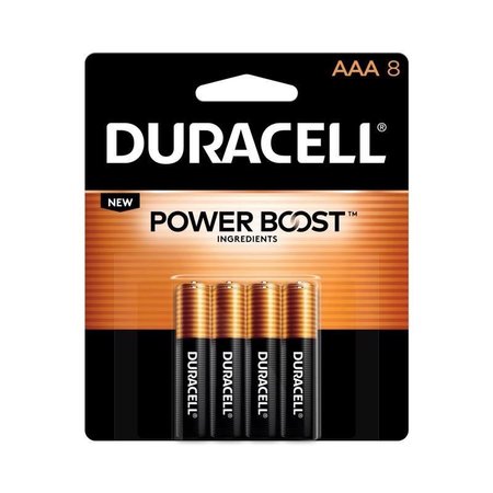 Duracell Power Boost AAA Alkaline Batteries 8 pk Carded 04261